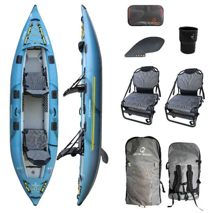 Spinera Kenai Fishing 130 - 2 Person Drop Stitch Inflatable Kayak